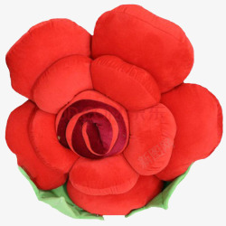 莱可玫瑰花瓣抱枕坐垫卡通大号汽素材