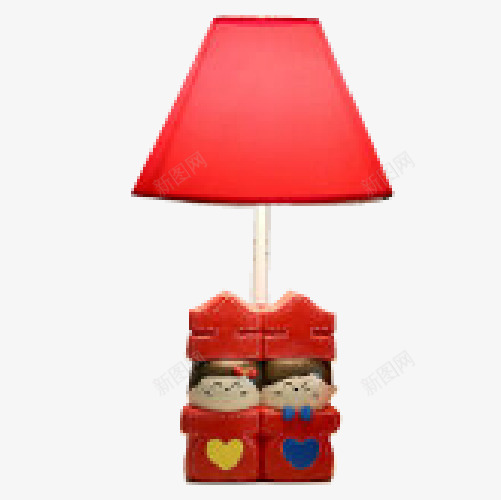 婚庆婚礼玩偶台灯png免抠素材_88icon https://88icon.com 产品实物 婚房专用台灯 婚房床头台灯 玩偶喜字台灯