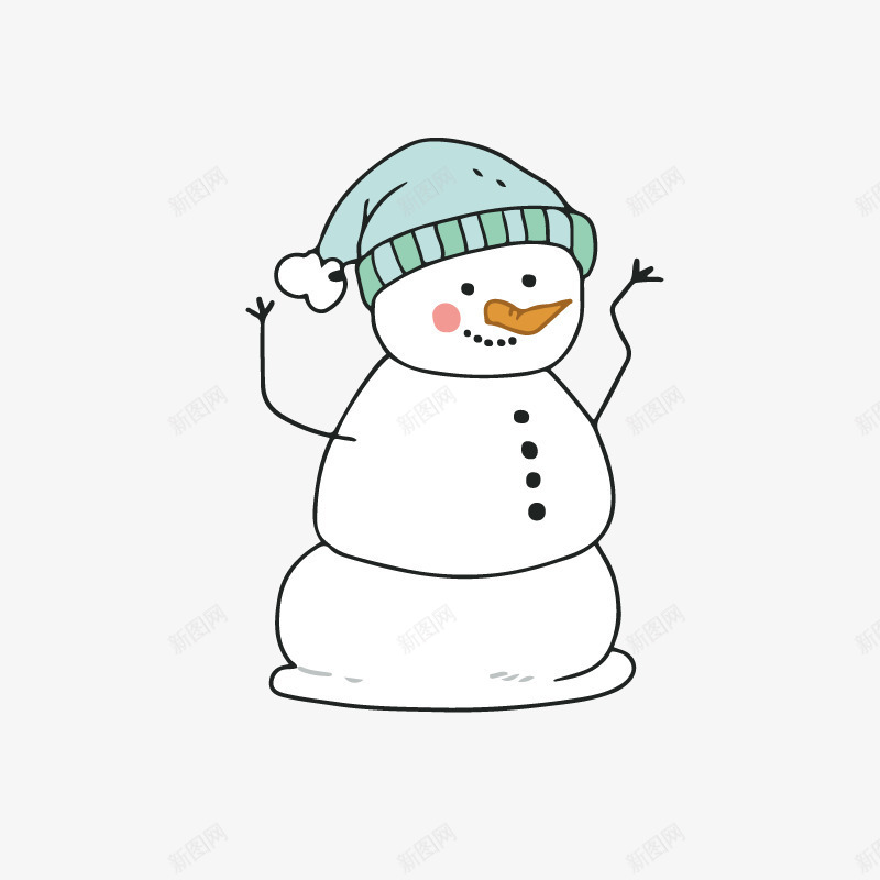 手绘卡通雪人装饰海报png免抠素材_88icon https://88icon.com 冬天的雪人 微笑雪人 戴帽子的小雪人 插画设计 海报设计 简约可爱小雪人 萌萌的雪人 雪人