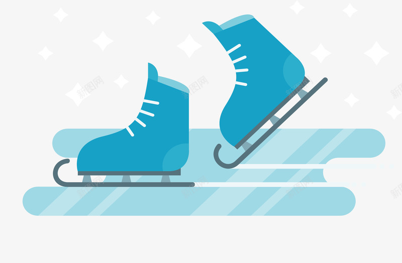 冬天冰面上滑冰的鞋矢量图ai免抠素材_88icon https://88icon.com 冬天 冬天滑冰 冬天运动 新图网 滑冰 滑冰鞋 矢量png 矢量图