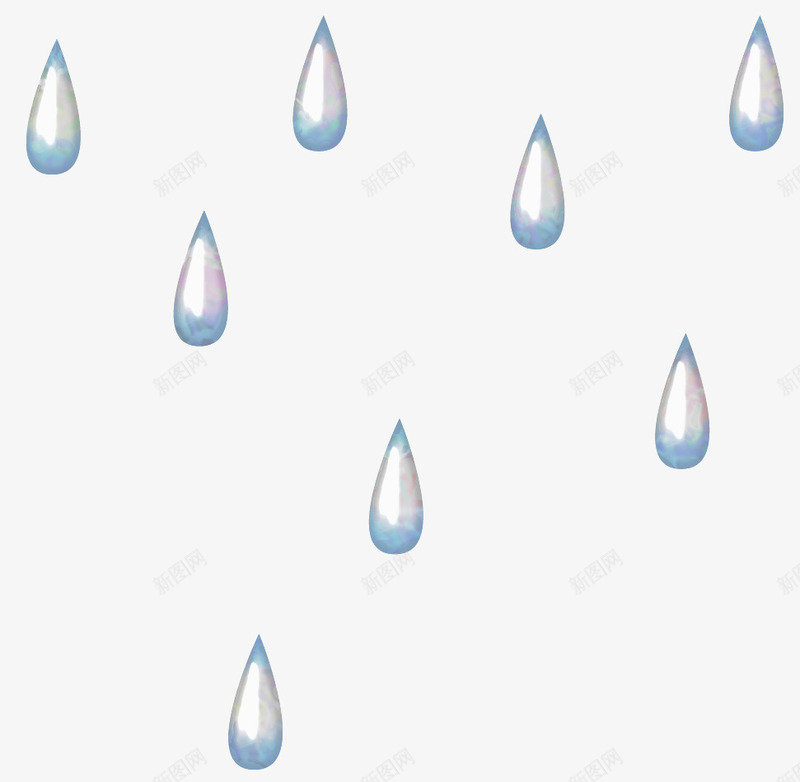 下雨雨滴png免抠素材_88icon https://88icon.com 下雨 卡通 水滴 水点 阴雨天气 雨滴