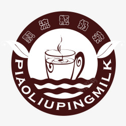 飘流飘流奶茶logo图标高清图片