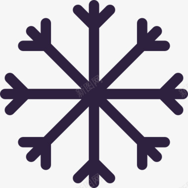 冬天冰花图片Snowflake图标图标