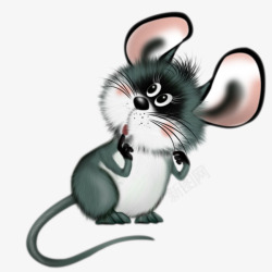 新年猴宝宝卡通老鼠图像高清图片