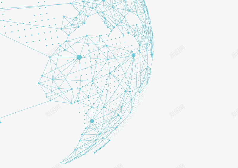 蓝色科技地球矢量图eps免抠素材_88icon https://88icon.com 地球 地球PNG 地球投影 投影 矢量图 矢量地球 网格 网格地球 蓝色 蓝色地球