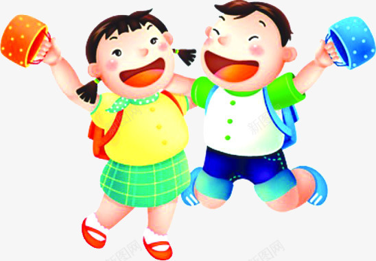 上学儿童开心招生png免抠素材_88icon https://88icon.com 上学 儿童 开心 招生