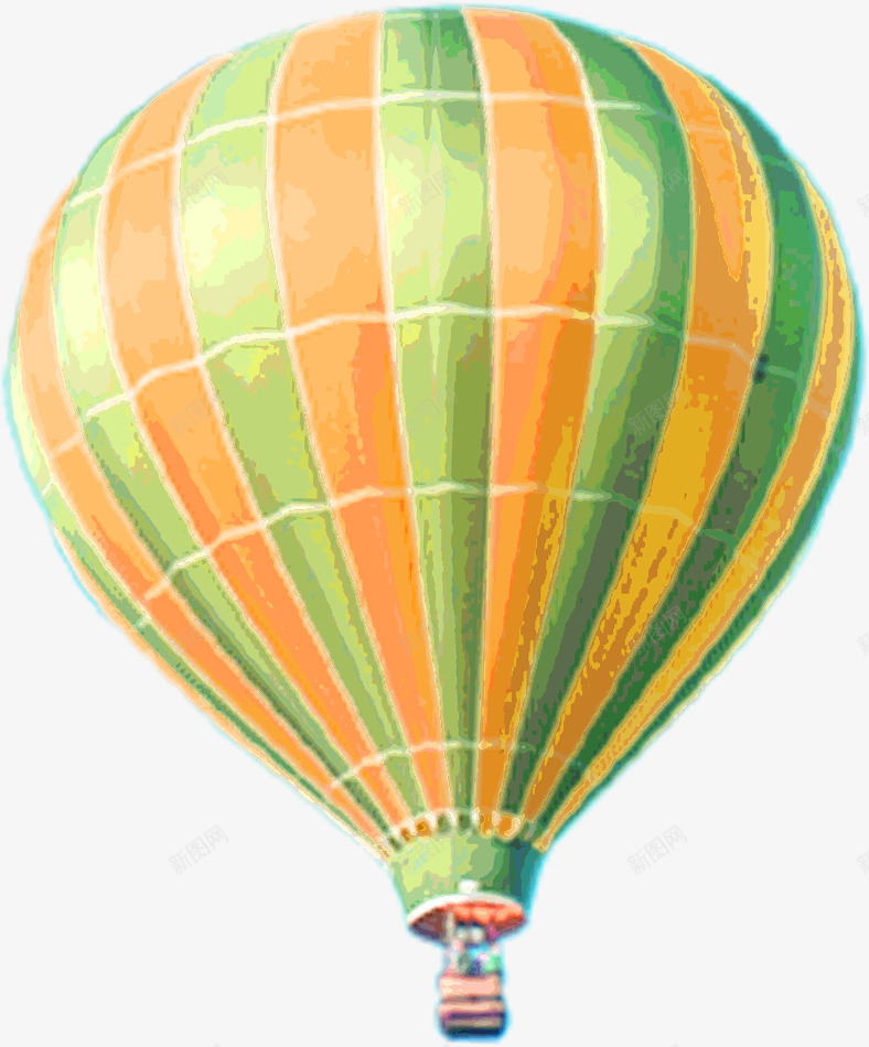 涂鸦效果热气球png免抠素材_88icon https://88icon.com 效果 涂鸦 热气球 设计