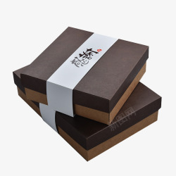 月饼盒设计素材西点包装盒高清图片