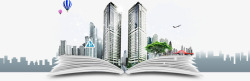 建筑立面图书中的城市高清图片