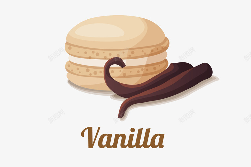 香草蛋糕矢量图eps免抠素材_88icon https://88icon.com Vanilla 矢量香草蛋糕 香子兰 香草 香草蛋糕 香荚兰属 矢量图