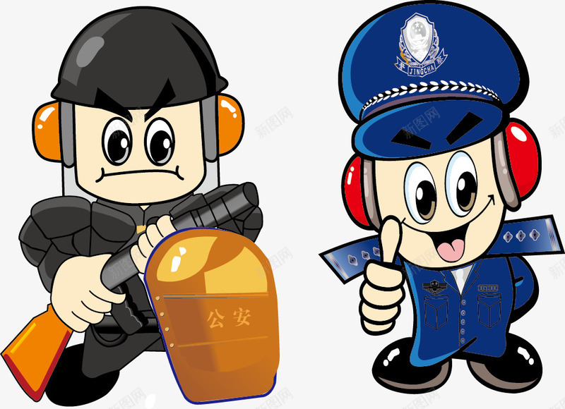 警察png免抠素材_88icon https://88icon.com 为人民服务 交警 公安 正义 警察