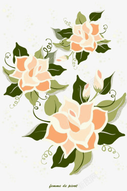 小碎花图案元素素材