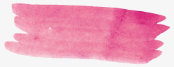 粉色系画笔涂鸦素材