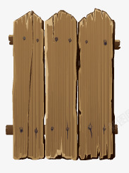 木质栏杆吊牌素材