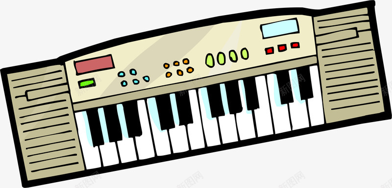 电子琴玩具png免抠素材_88icon https://88icon.com 卡通 玩具 电子琴 精选商品