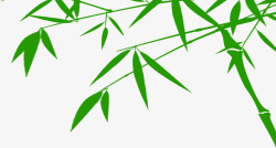 端午节手绘竹叶素材
