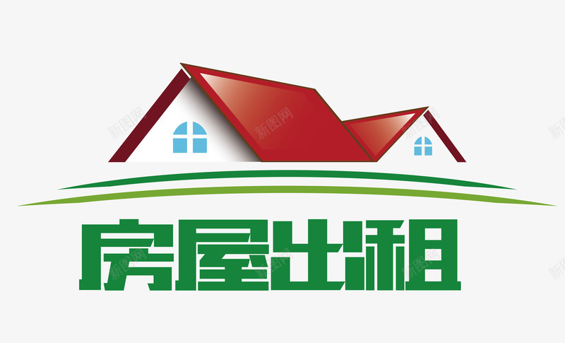 卡通图案房屋出租标志png免抠素材_88icon https://88icon.com 中介公司 出租房屋 卡通图案 卡通房屋 房屋中介 房屋出租