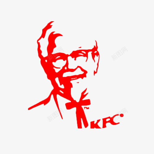 肯德基老爷爷标志png免抠素材_88icon https://88icon.com KFC 中国 企业 创始人 快餐 美国 老爷爷 肯德基