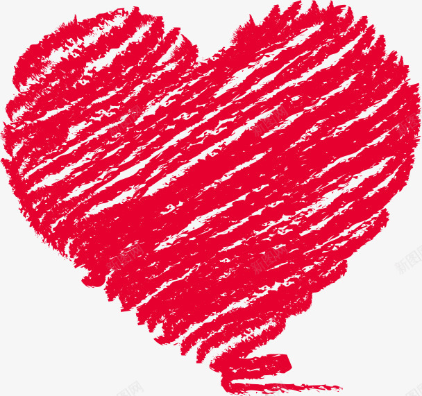 创意合成红色爱心涂鸦效果png免抠素材_88icon https://88icon.com 创意 合成 效果 涂鸦 爱心 红色