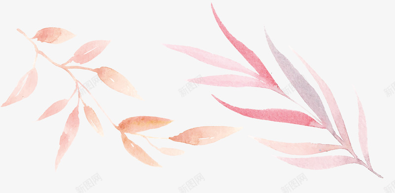 涂鸦植物叶子效果png免抠素材_88icon https://88icon.com 叶子 效果 植物 涂鸦