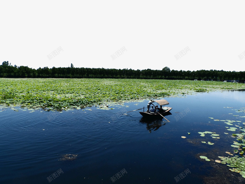 河北白洋淀风景图png免抠素材_88icon https://88icon.com 旅游景区 河北 河北白洋淀 白洋淀 著名景点 风景图