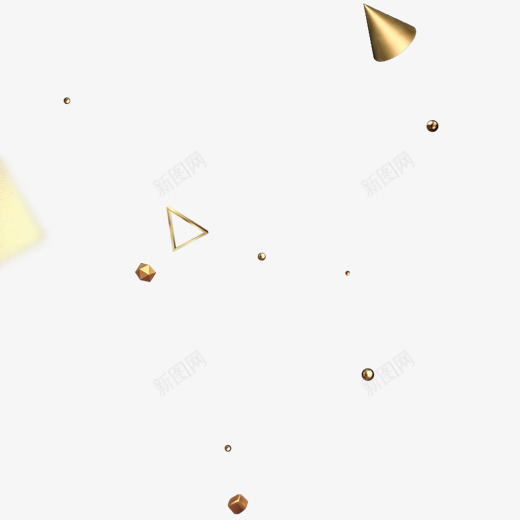 金色三角形渐变漂浮元素png免抠素材_88icon https://88icon.com 三角形 光泽 创意 渐变 漂浮 装饰 质感 金色