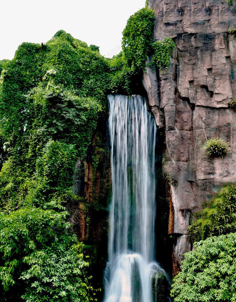 四川峨眉山瀑布png免抠素材_88icon https://88icon.com 四川景点 峨眉山 峨眉山瀑布 旅游景区 著名景点