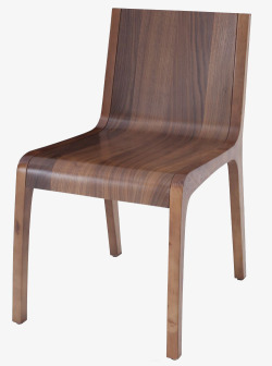 光滑木板椅子素材