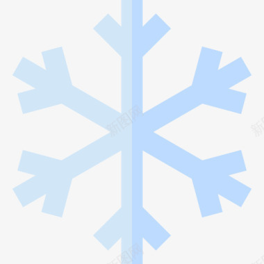 有雪天气Snowflake图标图标