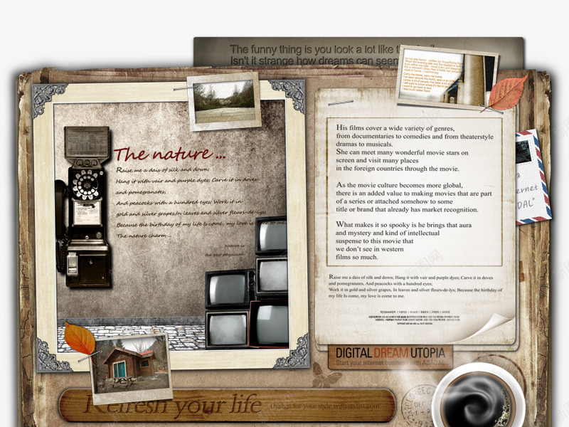 韩式海报png免抠素材_88icon https://88icon.com 企业网站 唯美海报 时尚网站 网站广告 网站界面 网页海报 网页设计 韩式海报