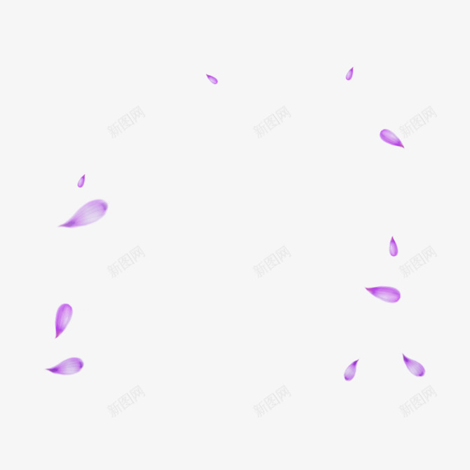 紫色清新花瓣漂浮png免抠素材_88icon https://88icon.com 免抠PNG 新图网 清新 漂浮素材 紫色 花瓣
