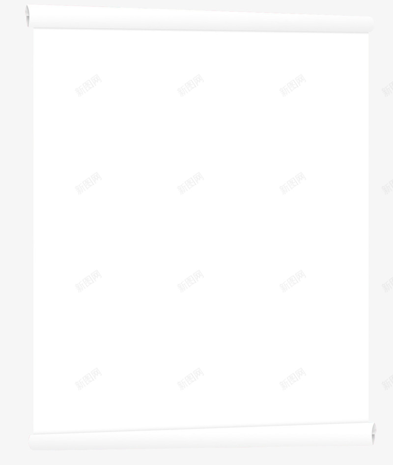 白色卷纸卷轴边框png免抠素材_88icon https://88icon.com 卷轴 白纸 白色 纸张