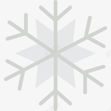 寒冷Snowflake图标图标