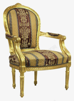 金色奢华椅子素材