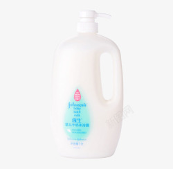 两瓶牛奶透明图一瓶强生婴儿牛奶沐浴露高清图片