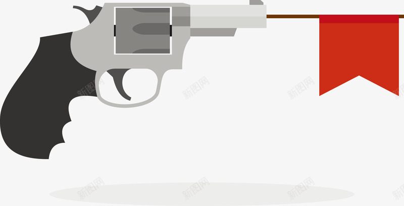 一把黑色精致手枪矢量图eps免抠素材_88icon https://88icon.com 一把手枪 手枪 手枪PNG 时尚手枪 精致手枪 黑色 黑色手枪 矢量图