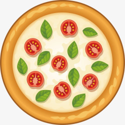 绿叶至尊豪华披萨素材