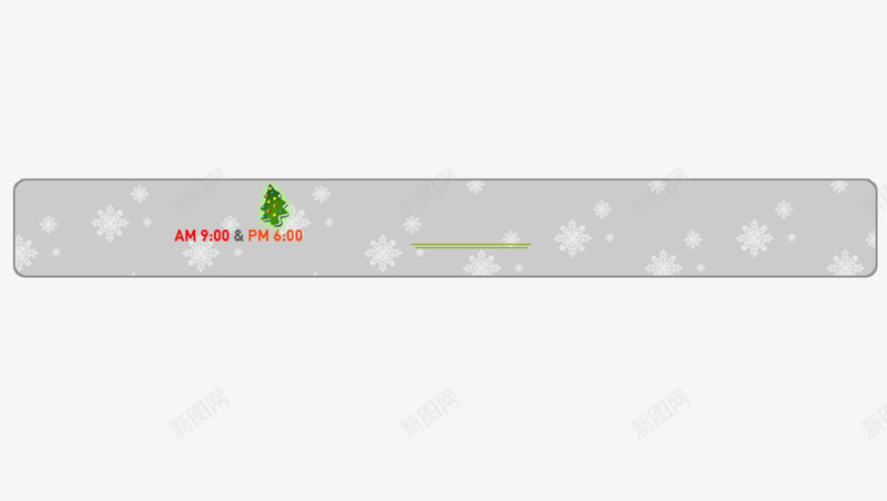 可爱风格圣诞系列网站bannerpng免抠素材_88icon https://88icon.com banner 可爱风 圣诞系列