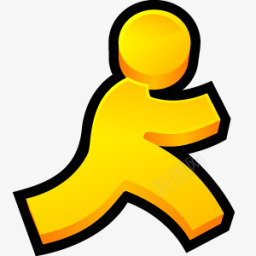 AOL的即时通讯工具图标图标