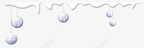 白色花边装饰雪球png免抠素材_88icon https://88icon.com 冬天 圣诞 白色 节日 装饰 雪球