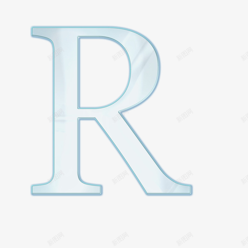 淡雅玻璃字母Rpng免抠素材_88icon https://88icon.com R 淡雅 玻璃字母 艺术字 英文字母