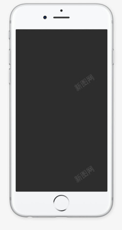 白色新款苹果手机电商素材