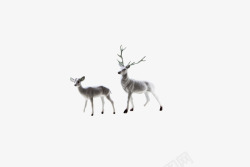 动物麋鹿圣诞节装饰素材