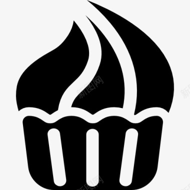 baker奶油蛋糕图标图标