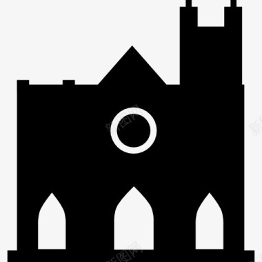 纽约大教堂圣约翰图标图标