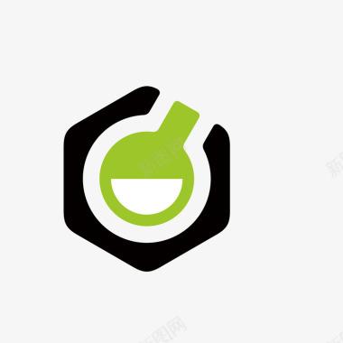 绿色PNG标志扁平化生物logo矢量图图标图标