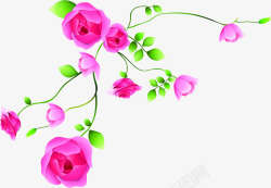粉色唯美淡雅花朵节日母亲节素材