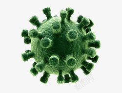 绿色的细菌绿色细菌卡通海报背景高清图片