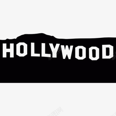 好莱坞好莱坞标牌图标图标