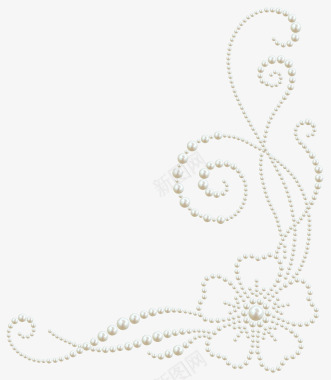 珍珠金融创意珍珠花纹图标图标